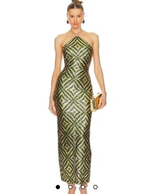 soraia mini dress in sand beige Nude Beige Floral Lace Plunging Neck A-Line Wedding Dress, White
